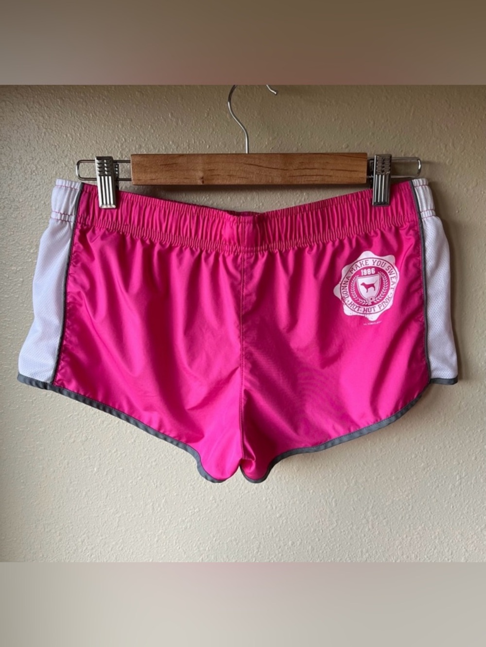 VTG Y2K Victoria's Secret PINK Micro Shorts Women’s Size S 2000’s Preppy Sporty